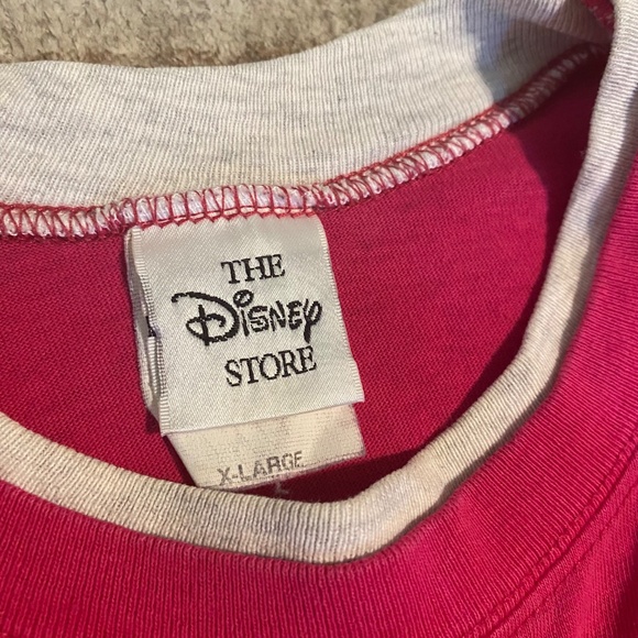 Official rare pink and grey Disney store Minnie Mouse shirt - Picture 3 of 3